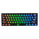 AKKO MONSGEEK FUN60 Pro Black Hall Effect Glare Manyetik Switch 8K Hz ARGB Kablosuz Hotswap Türkçe Gaming Klavye