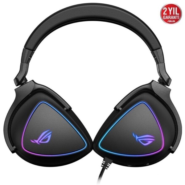 Asus Rog Delta S Rgb 7.1 Surround Siyah Gaming Kulaklık (90yh02k0 B2ua00) 6