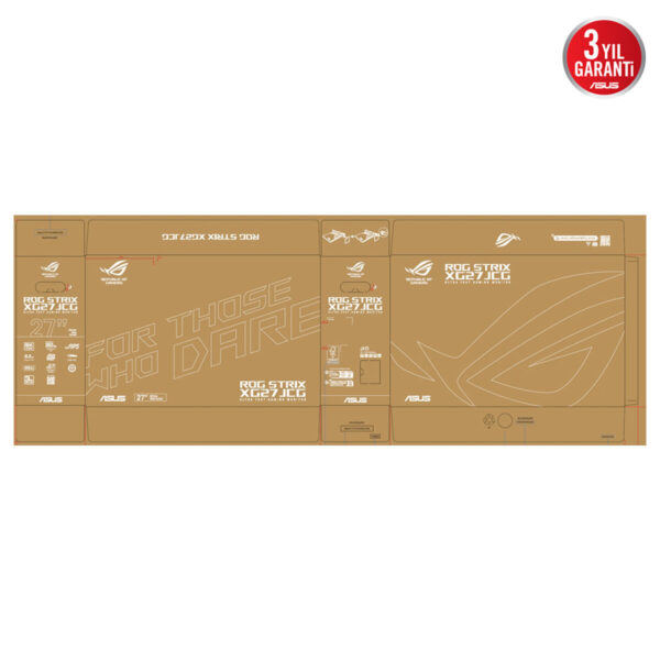 Asus Rog Strix 5k Xg27jcg 27 Inç 180hz 5k 0.3ms 330hz 2k Qhd Dual Mode Adaptive Sync Fast Ips Pivot Gaming Monitör 9