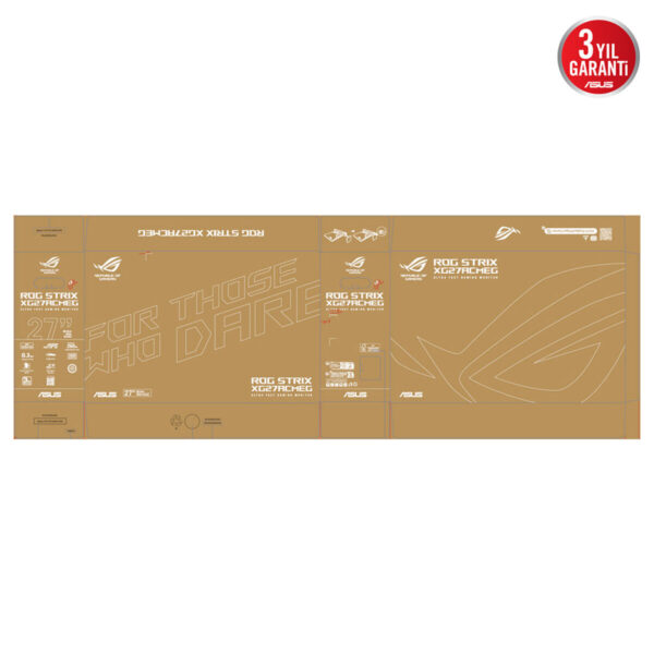 Asus Rog Strix Xg27acmeg 27 Inç 260hz 0.3ms 2k Qhd Adaptive Sync Fast Ips Pivot Gaming Monitör 9