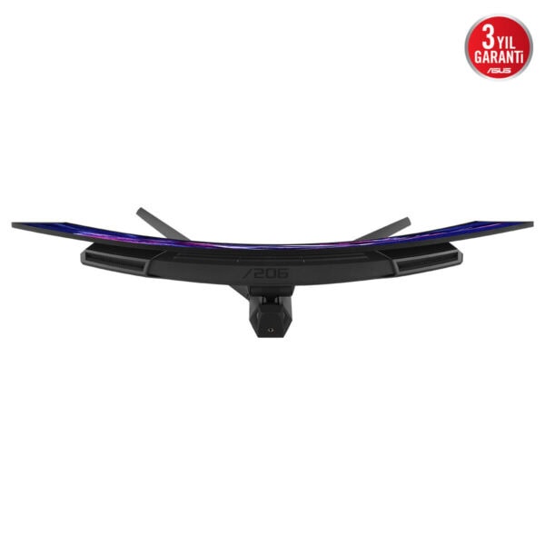 ASUS ROG Swift OLED PG34WCDN 34 inç kavisli gaming monitör, 360Hz yenileme hızı, 0.03ms tepki süresi ve QD-OLED ekran teknolojisi ile yüksek performans sağlar.