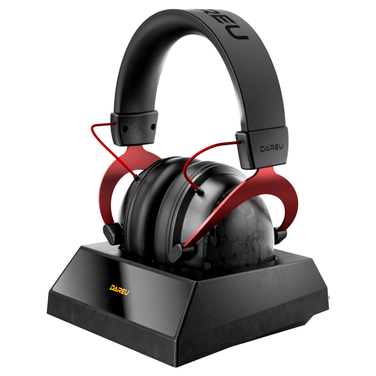 Dareu Eh925 Ultra Black Sarj Istasyonlu Kablosuz Gaming Kulaklik 1