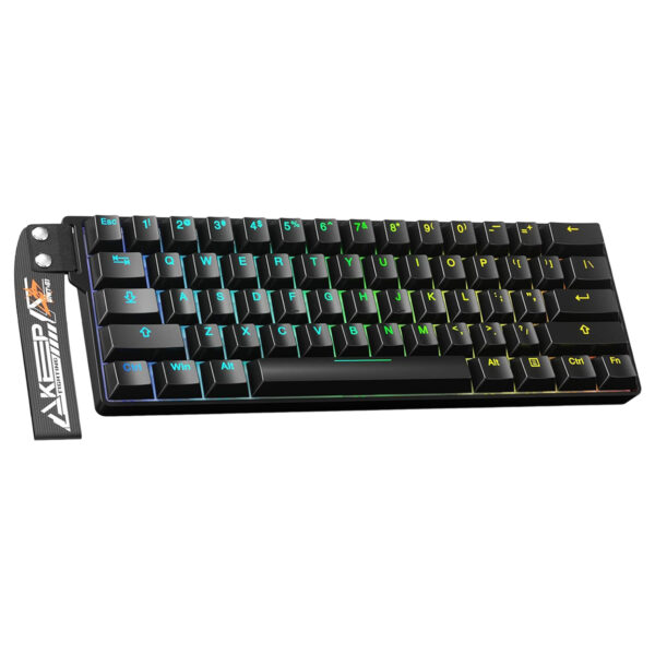 Dareu Ek60 He Black Yulong Manyetik Switch 8k Hz Hall Effect Hotswap Rgb Ingilizce Mekanik Gaming Klavye 1