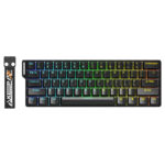 DAREU EK60 HE Black %60 YULONG Manyetik Switch 8K Hz Hall Effect Hotswap RGB İngilizce Gaming Klavye