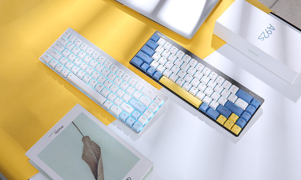 Düşük profilli mekanik klavye