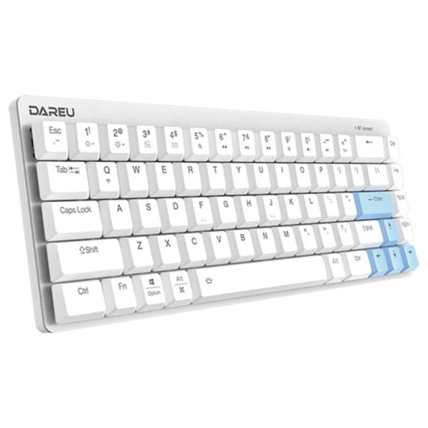 Dareu Ek868 White E Red Low Profile Switch Bluetooth Ingilizce Mekanik Gaming Klavye 2