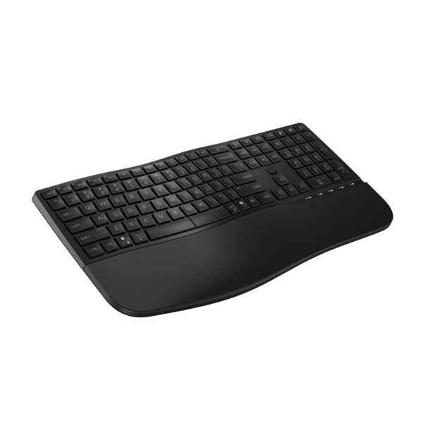 Kusursuz ergonomi ve yüksek performans sunan kablosuz klavye, bilgisayar kullanımını kolaylaştıran pratik tasarımıyla ofis ve ev ortamları için ideal.