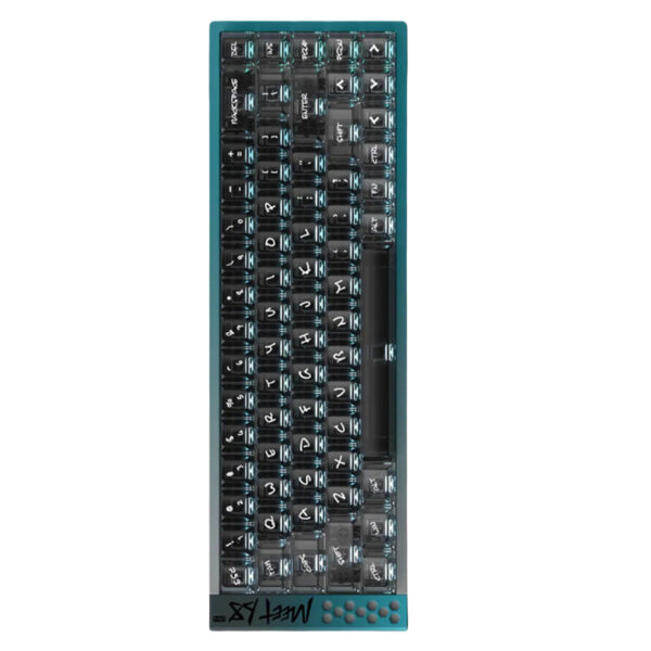 Iqunix Meet68 Ultra Aurora Green Omega Manyetik Switch 8k Hz Hall Effect Hotswap Rgb İngilizce Mekanik Gaming Klavye 3