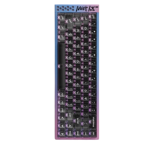 Iqunix Meet68 Ultra Starry Pink Omega Manyetik Switch 8k Hz Hall Effect Hotswap Rgb İngilizce Mekanik Gaming Klavye 2