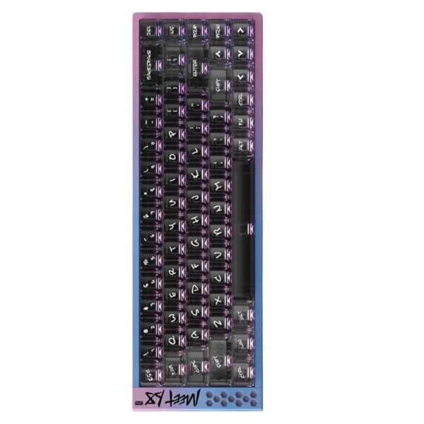 Iqunix Meet68 Ultra Starry Pink Omega Manyetik Switch 8k Hz Hall Effect Hotswap Rgb İngilizce Mekanik Gaming Klavye 3