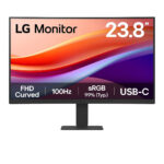 LG 24U421A-B 23.8 inç 100Hz 5ms Full HD Action Sync Kavisli Monitör