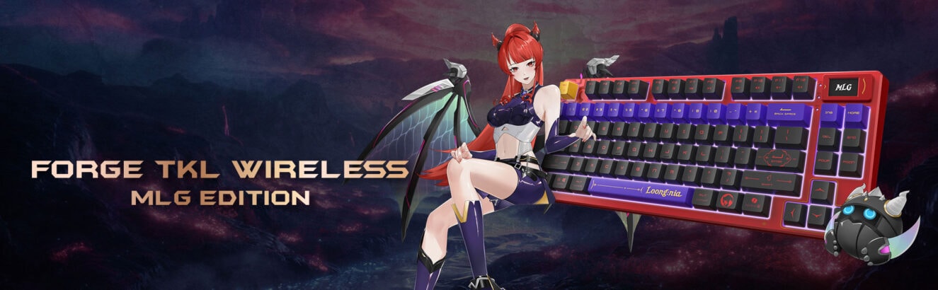 MSI FORGE TKL WIRELESS MLG EDITION Gaming Klavye H1