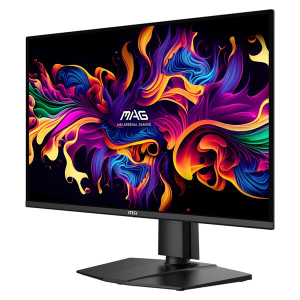 MSI MAG 274QP QD-OLED 26.5 inç oyun monitörü, 240Hz yenileme hızı ve 0.03ms tepki süresi ile yüksek performans sağlar. 2K WQHD çözünürlük ve Adaptive Sync teknolojisi ile akıcı oyun deneyimi sunar.
