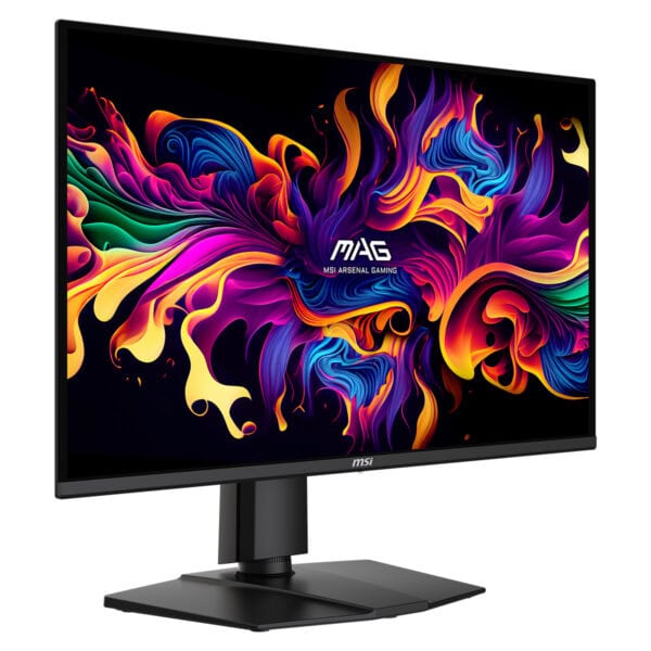 MSI MAG 274QP QD-OLED 26.5 inç oyun monitörü, 240Hz yenileme hızı ve 0.03ms tepki süresi ile yüksek performans sağlar. 2K WQHD çözünürlük ve Adaptive Sync teknolojisi ile akıcı oyun deneyimi sunar.