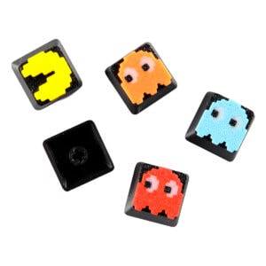 Yüksek kaliteli ve renkli Pac-Man temalı yazıcı süsleri, ofis veya ev ortamınıza eğlenceli ve retro bir dokunuş katar.