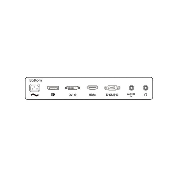 Yüksek çözünürlüklü HDMI, DVI-D ve VGA gibi çeşitli video çıkış portları, ses giriş ve çıkış seçenekleri ile dizüstü bilgisayarlar ve monitörler için uyumlu çoklu bağlantı noktaları.