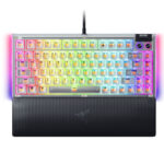 Razer BlackWidow V4 %75 Phantom White Edition Orange Gen 3 Switch 8K Hz RGB Hotswap İngilizce Mekanik Gaming Klavye (RZ03-05003500-R3M1)