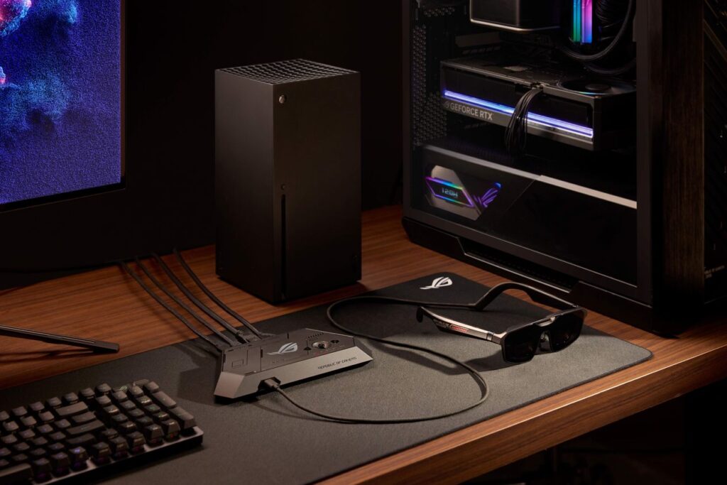 Rog Xreal R1 Gaming Glasses With Pc And Console S