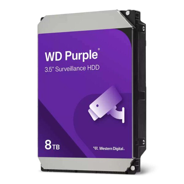 Wd Purple 8tb 5640rpm 256mb Önbellek 724 3.5 Inç Sata 3.0 Harddisk (wd85purz) 2