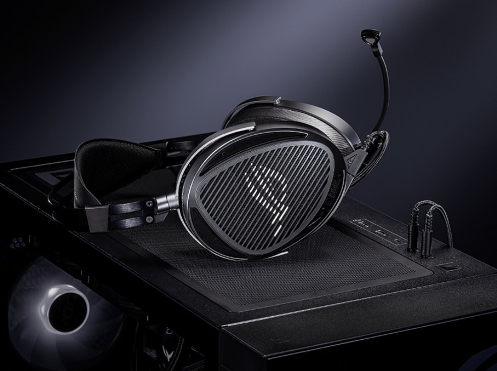 ASUS ROG Kithara 100 mm HIFIMAN Düzlemsel Manyetik Sürücü PS5 Uyumlu Kulaklık.