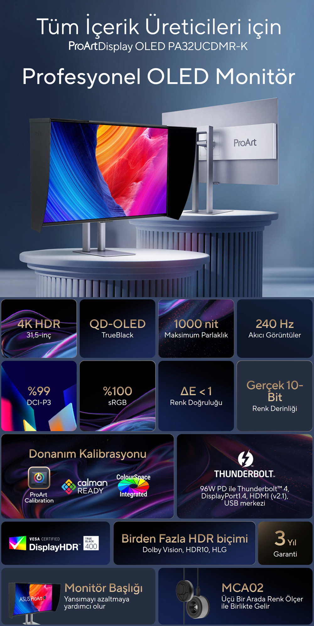 ProArt Display OLED PA32UCDMR-K