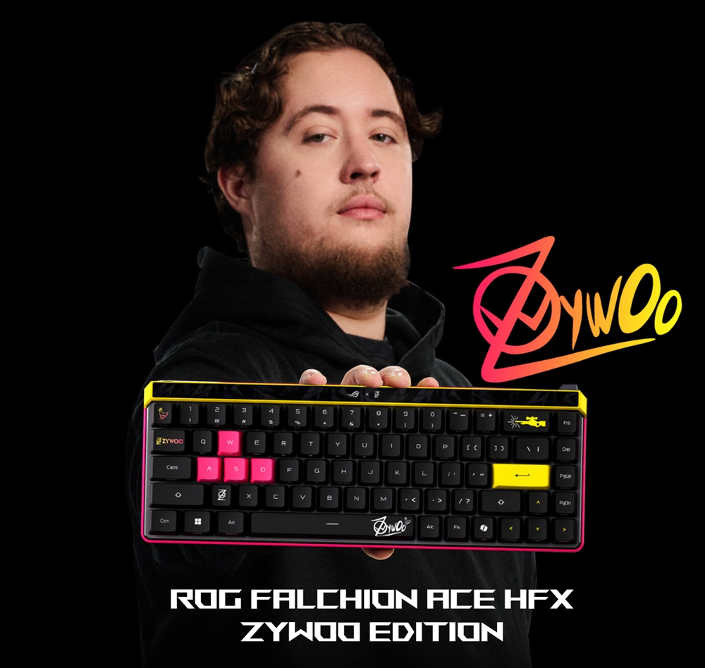 ROG Falchion Ace HFX ZywOo Edition Gaming Keyboard