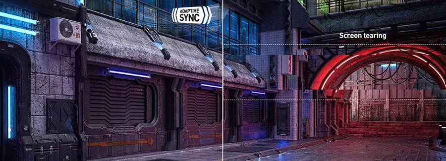 MSI MPG 346CQRF X24 34 inç 240Hz UWQHD Kavisli Gaming Monitör, Adaptive Sync ve Rapid VA teknolojisi ile yüksek performans ve görsel kalite sunar.