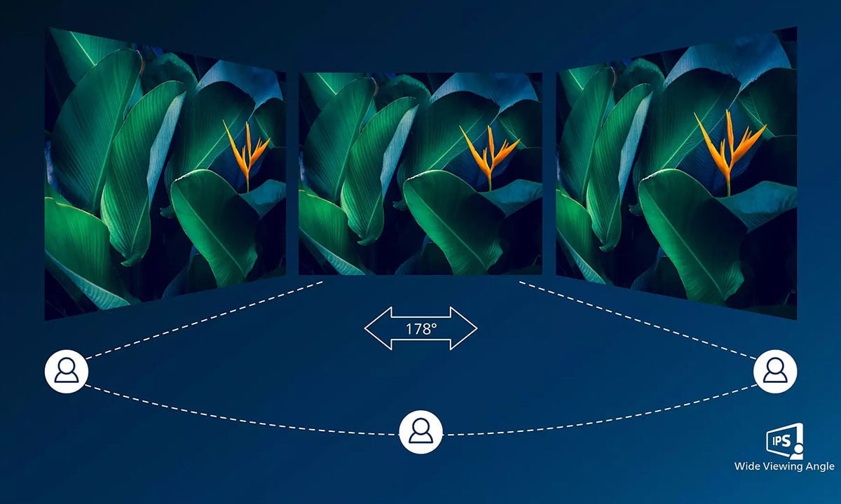 Görüntü Ve Renk Hassasiyeti İçin IPS LED Geniş Ekran Teknolojisi
