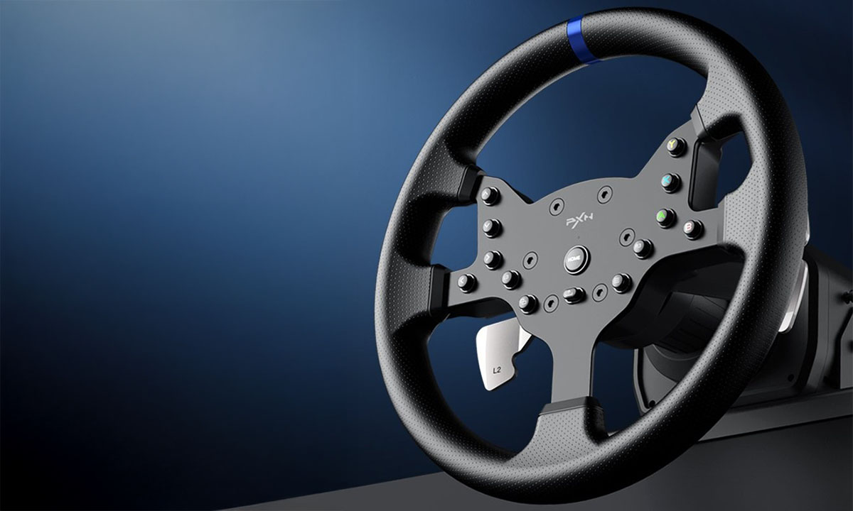 300 mm Yarış Sınıfı, Direksiyon Rahat Tutuş | Çevik Direksiyon, İki Buçuk Tur