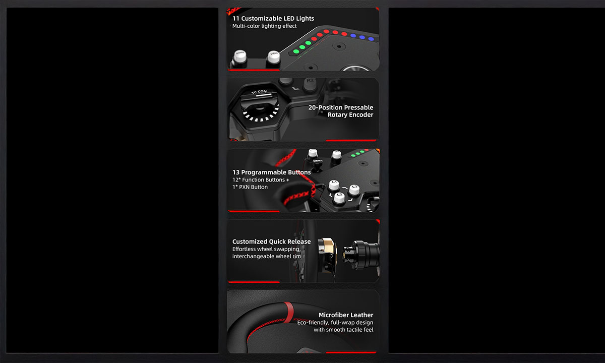 Gelişmiş Kontrol, Aydınlatma ve Premium Malzeme Yapısı