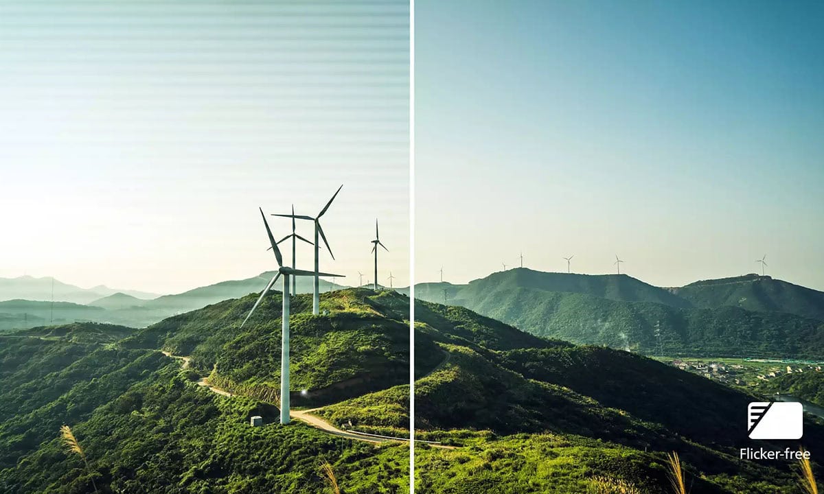 Flicker-free Teknolojisiyle Gözleriniz Daha Az Yorulur