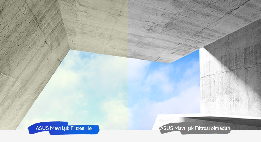 ASUS BE27AQ 27 inç 75Hz 5ms IPS QHD Adaptive Sync monitör, pivot özelliği ve yüksek çözünürlük ile profesyonel ve oyun kullanımı için ideal.