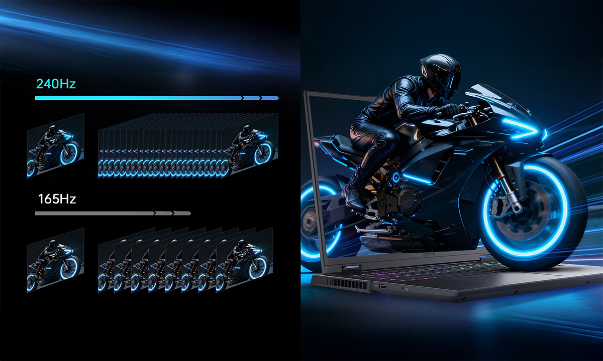 240 Hz Ultra Yüksek Yenileme Hızı