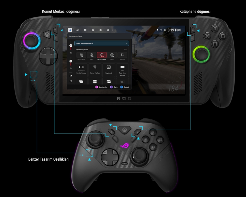 ROG Raikiri II Xbox Wireless Controller