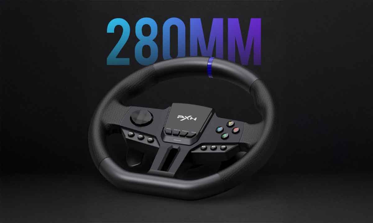 280 mm Büyük Direksiyon Simidi ile Gerçekçi Sürüş Hissi