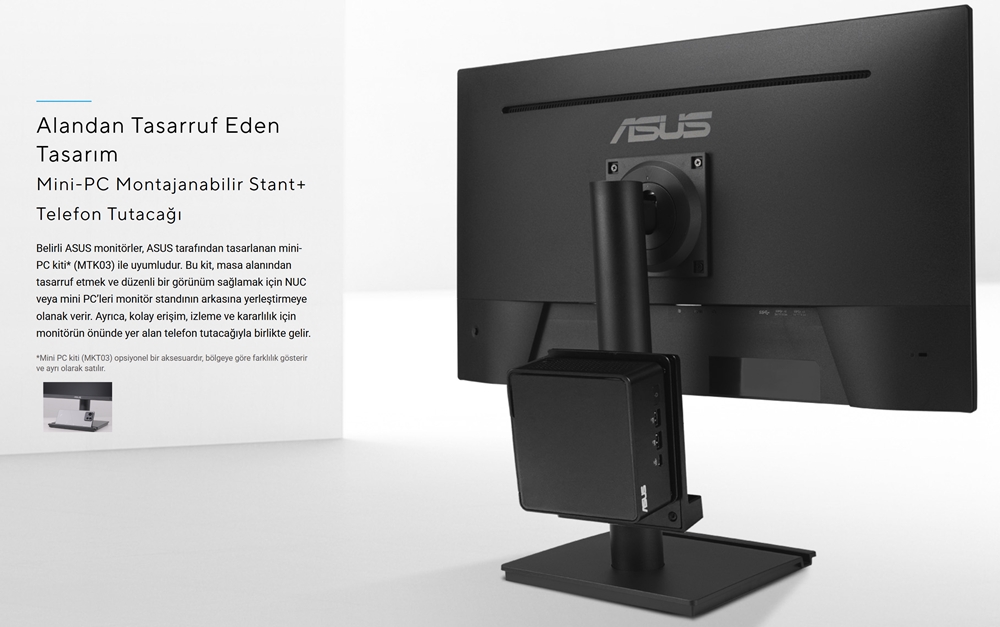 ASUS BE27AQ 27 inç 75Hz 5ms IPS QHD Adaptive Sync monitör, pivot özelliği ve yüksek çözünürlük ile profesyonel ve oyun kullanımı için ideal.