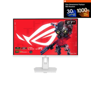 Asus Rog Strix Xg27acmes W 27 Inç 255hz 0.3ms 2k Qhd Adaptive Sync Fast Ips Pivot Gaming Monitör 1