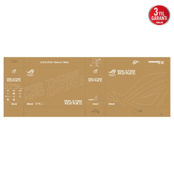 ASUS ROG Strix XG27UCG Gen2 27 inç 4K UHD 162Hz Gaming Monitör.
