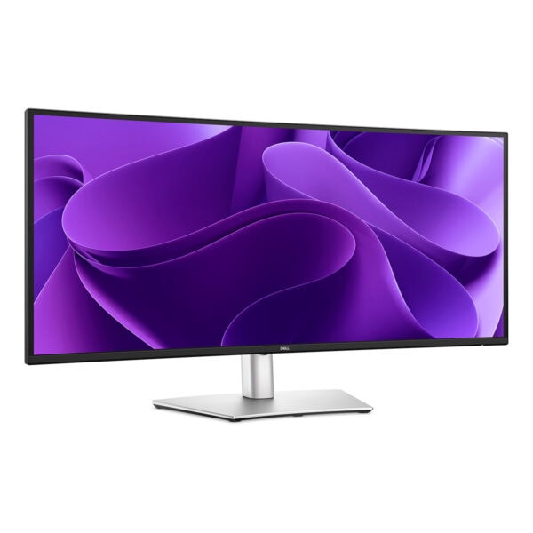 Dell Pro 34 Plus P3425WE 34 inç UWQHD IPS Kavisli Monitör, yüksek çözünürlük ve 100Hz yenileme hızıyla profesyonel ve ofis kullanımı için ideal. Geniş ekran ve ergonomik tasarımıyla verimliliği artırı.