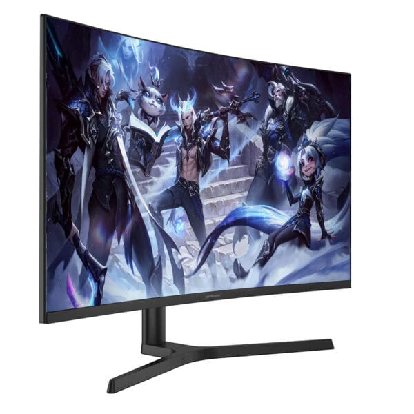 Yüksek performanslı 32 inç 2K QHD gaming monitörü, 180Hz yenileme hızı ve 0.5ms tepki süresi ile akıcı oyun deneyimi sağlar. Kavisli VA panel, Adaptive Sync teknolojisi ve şık tasarımıyla öne çıkar.