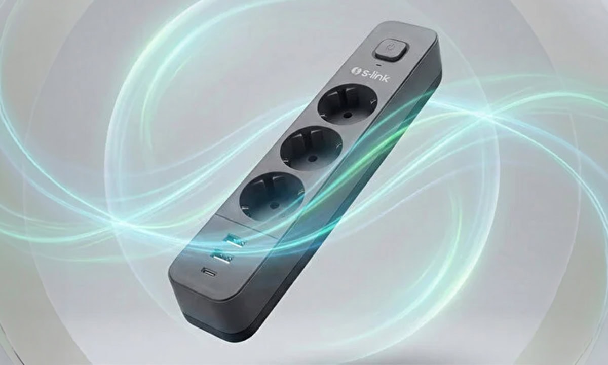 Yüksek güvenlikli 3'lü akım korumalı priz, USB ve Type-C çıkışlarıyla cihazlarınızı korur, 1.5m kablo uzunluğu ve 750 Joule koruma seviyesi ile güvenli güç dağıtımı sağlar.