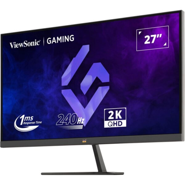 ViewSonic VX2758A 27 inç 240 Hz 1ms QHD Oyun Monitörü, yüksek performanslı IPS ekran, 2K QHD çözünürlük ve Adaptive Sync teknolojisi ile oyun deneyimini artırır.