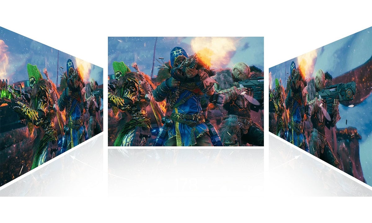 Yüksek yenileme hızı ve 1ms tepki süresi ile ViewSonic VX2758A 27 inç 2K QHD IPS oyun monitörü, oyun deneyimini geliştiren adaptif senkronizasyon teknolojisiyle donatılmıştır.