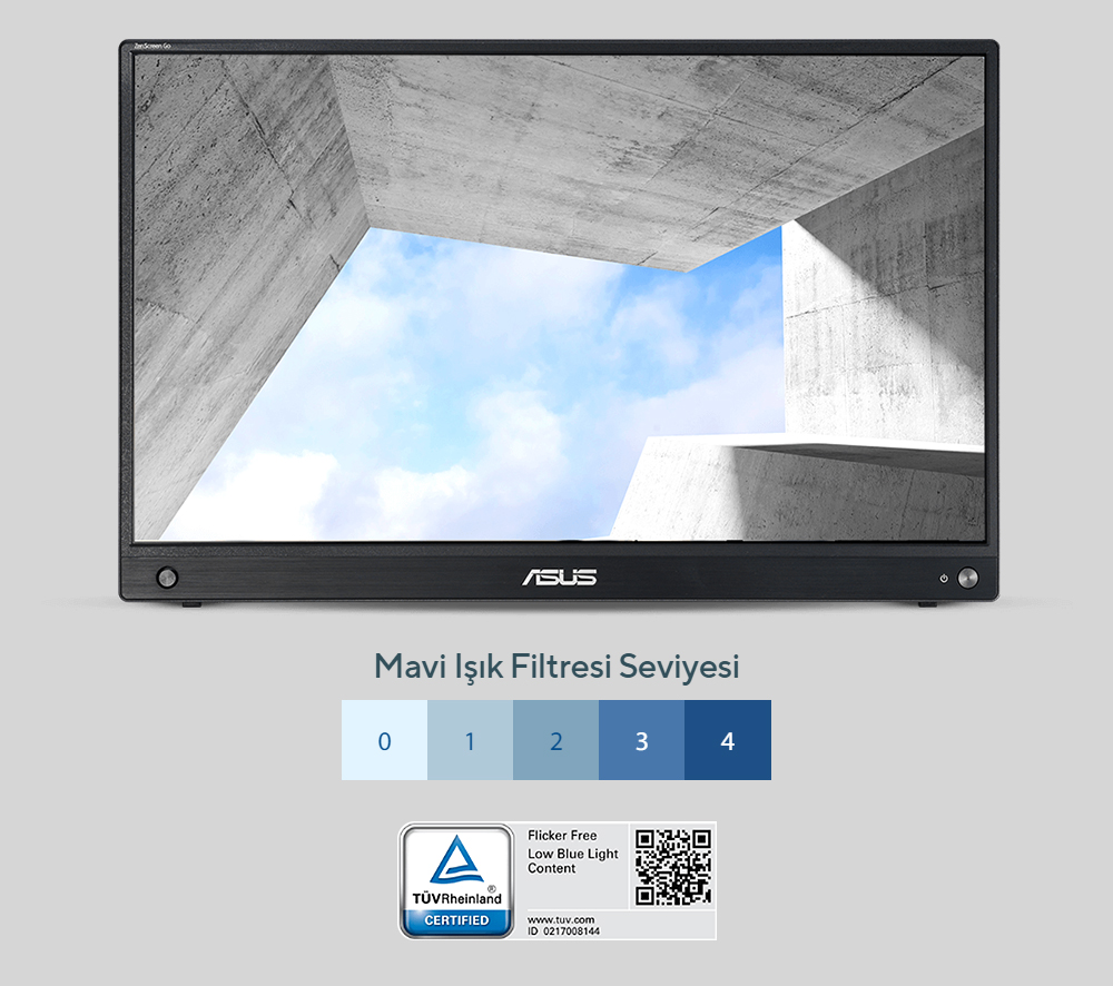ASUS ZenScreen GO MB16AWP Monitör yh12