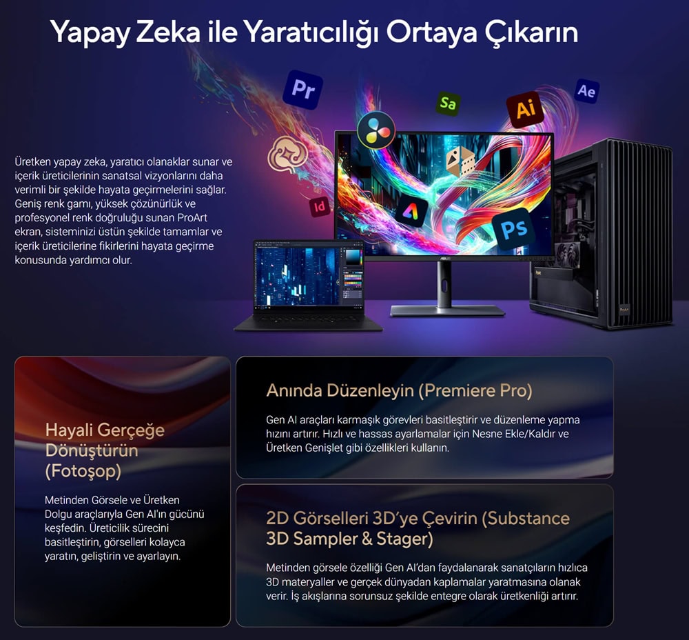 ASUS ProArt PA248QFV 24.1 inç 100Hz 5ms WUXGA Adaptive Sync IPS Pivot Monitör h15