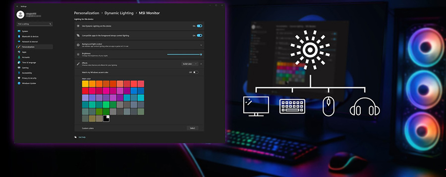 MSI MPG 272QRF X36 27 inç 360Hz 0.5ms 2K WQHD G-Sync Pulsar Rapid IPS Pivot Gaming Monitör h15