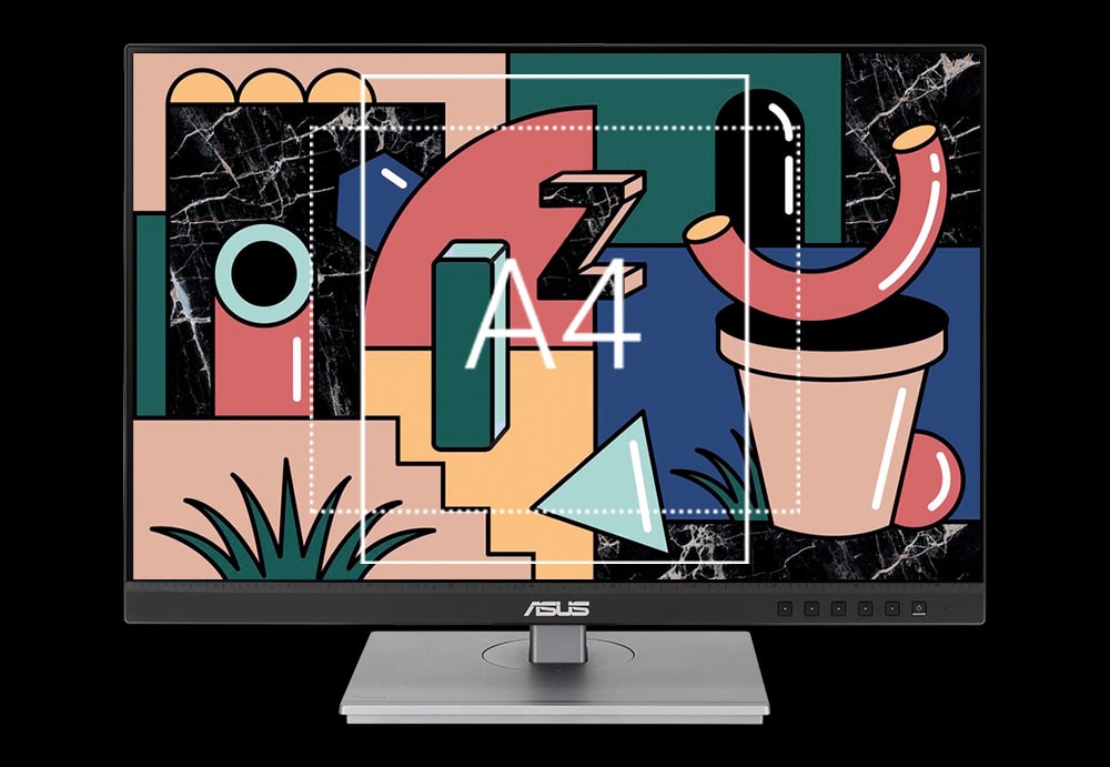 ASUS ProArt Display PA248CNV 24.1 inç 75Hz WUXGA IPS Pivot Monitör.