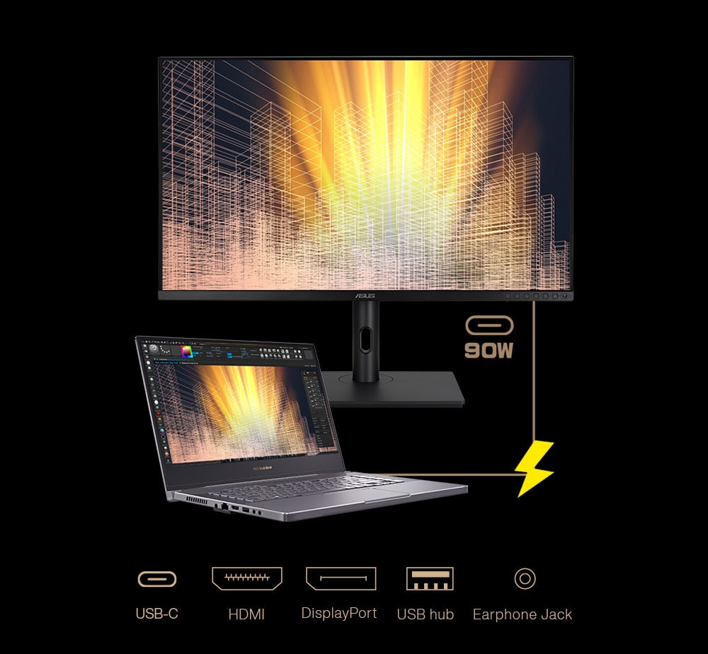 ASUS ProArt Display PA328CGV 32 inç 165Hz 2K WQHD IPS Monitör.