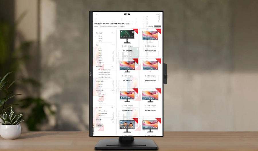MSI PRO MP275QPDG 27 inç 100Hz 1ms 2K WQHD Adaptive Sync IPS Monitör h17