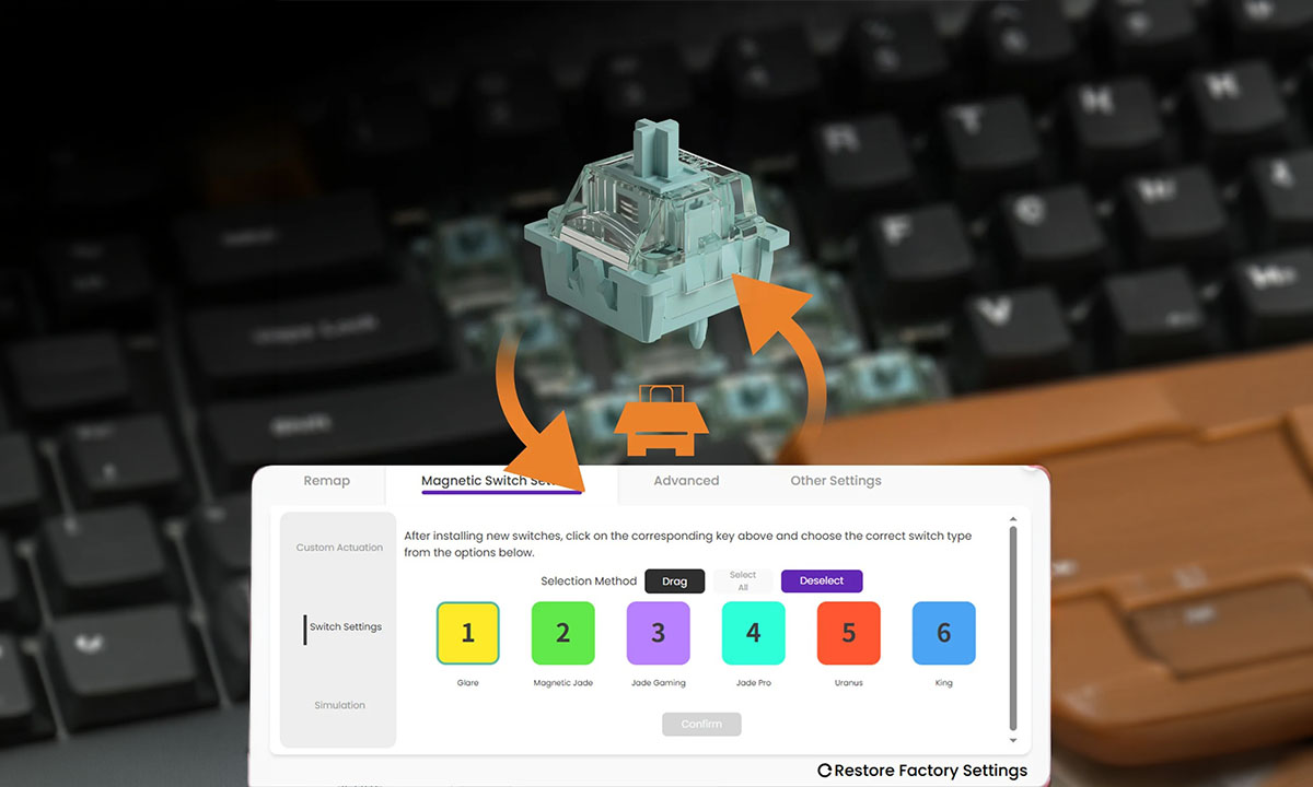 Ana Akım Manyetik Switchlerle Uyumlu